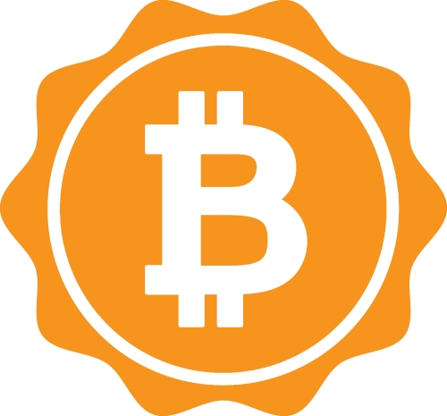 Bitcoin icon sign design