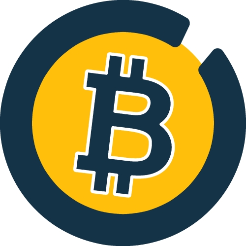 Bitcoin icon sign design