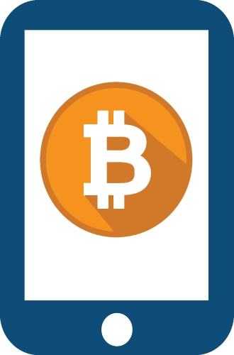 Bitcoin icon sign design