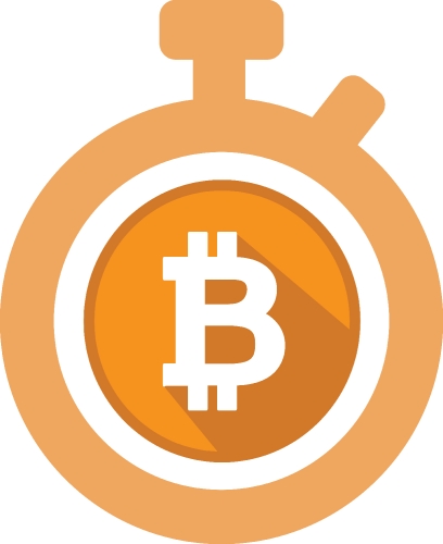 Bitcoin icon sign design