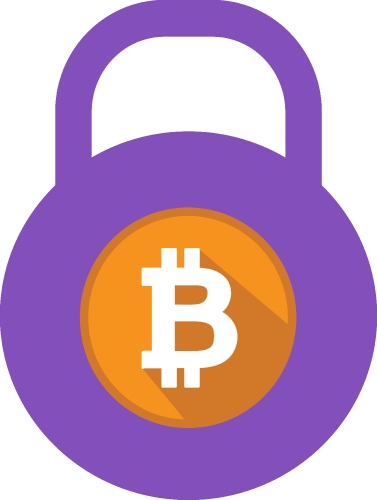 Bitcoin icon sign design