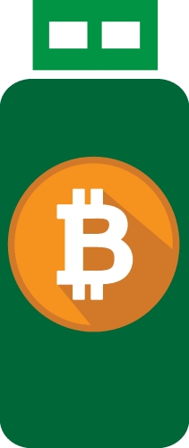 Bitcoin icon sign design