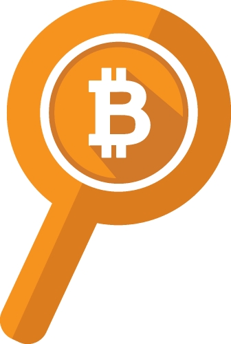 Bitcoin icon sign design