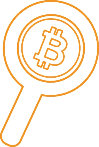 Bitcoin icon sign design