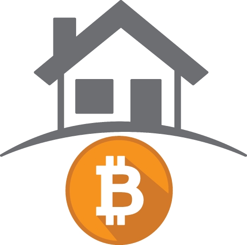 Bitcoin icon sign design