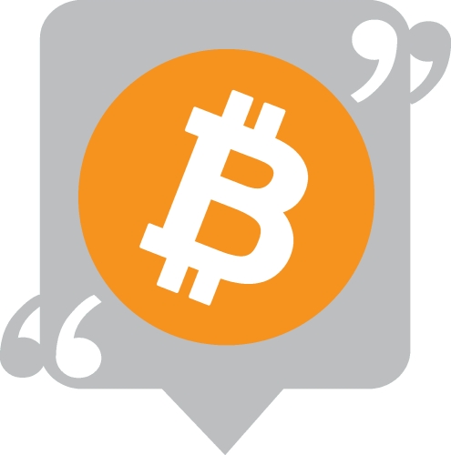 Bitcoin icon sign design