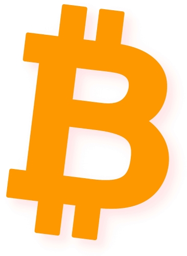 Bitcoin icon sign design