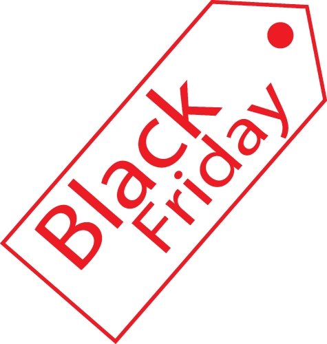 Black Friday sale sign symbol design