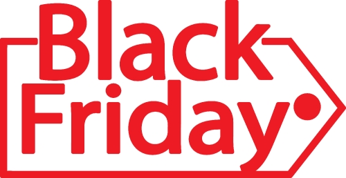 Black Friday sale sign symbol design