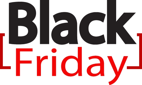 Black Friday sale sign symbol design