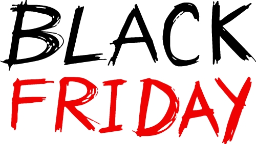 Black Friday sale sign symbol design