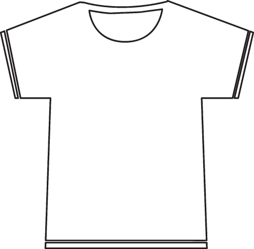 Blank Tshirt Icon 