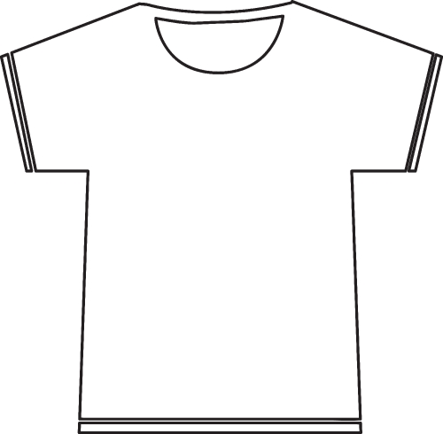 Blank Tshirt Icon 