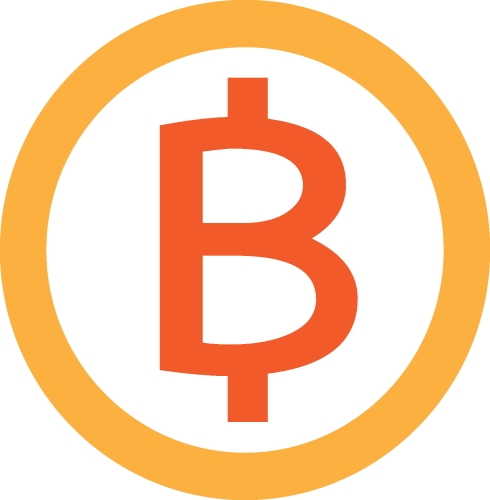 Blockchain Bitcoin Crypto currency sign icon