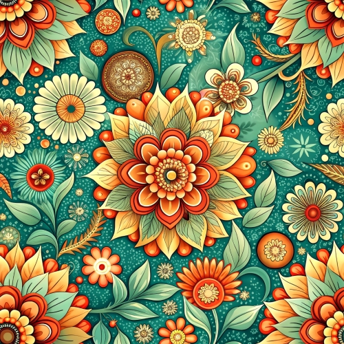 Boho pattern seamless background abstract wallpaper