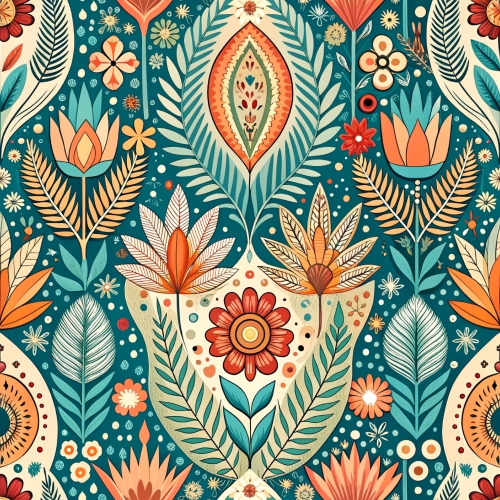 Boho pattern seamless background abstract wallpaper