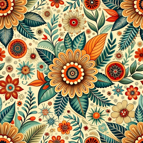 Boho pattern seamless background abstract wallpaper