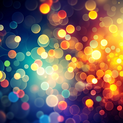 Bokeh lights abstract background wallpaper design