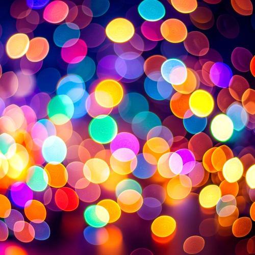 Bokeh lights abstract background wallpaper design