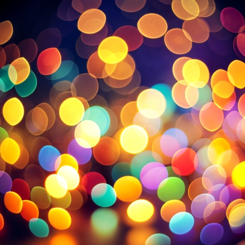 Bokeh lights abstract background wallpaper design