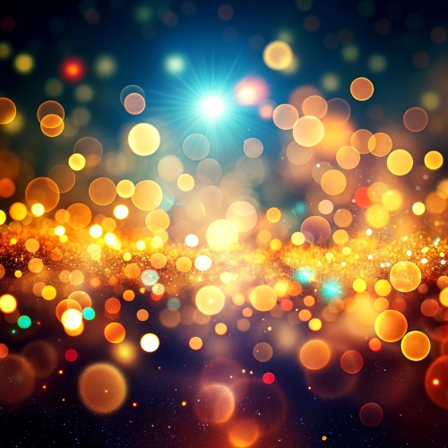 Bokeh lights abstract background wallpaper design