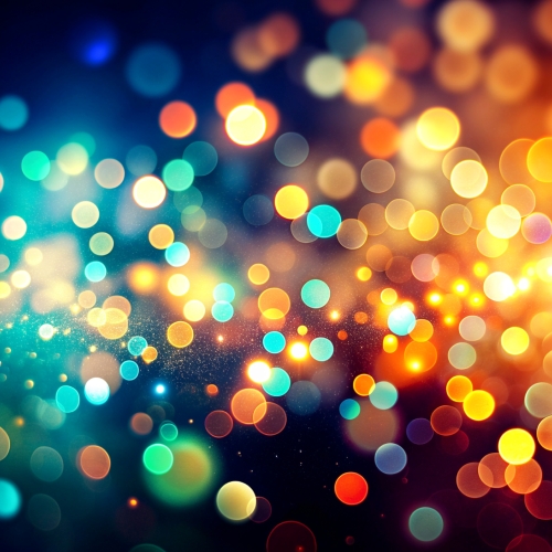 Bokeh lights abstract background wallpaper design