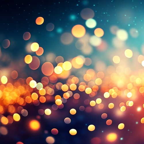 Bokeh lights abstract background wallpaper design