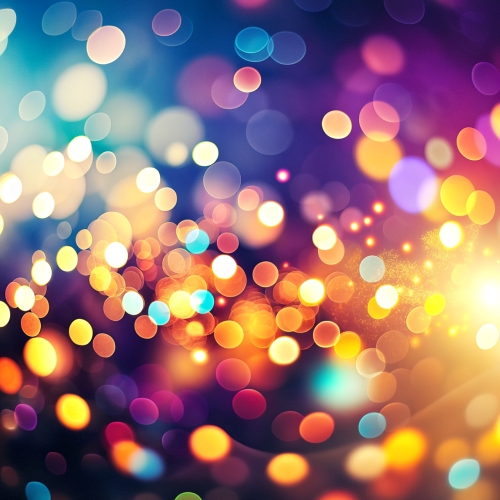 Bokeh lights abstract background wallpaper design