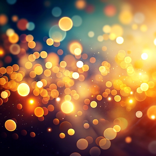 Bokeh lights abstract background wallpaper design