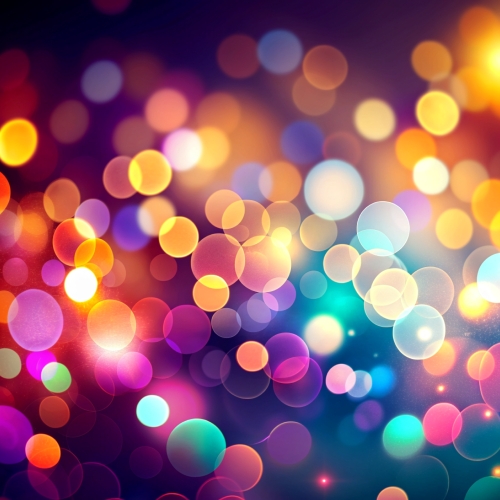 Bokeh lights abstract background wallpaper design