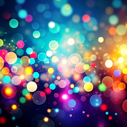 Bokeh lights abstract background wallpaper design