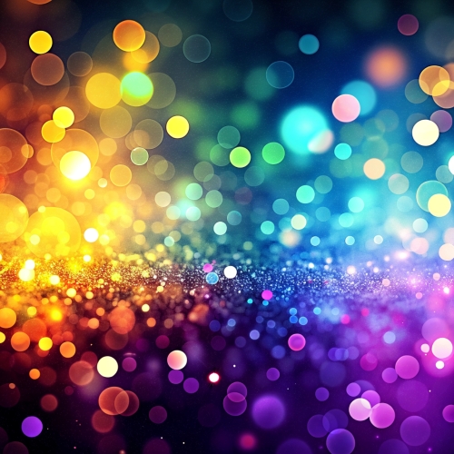 Bokeh lights abstract background wallpaper design