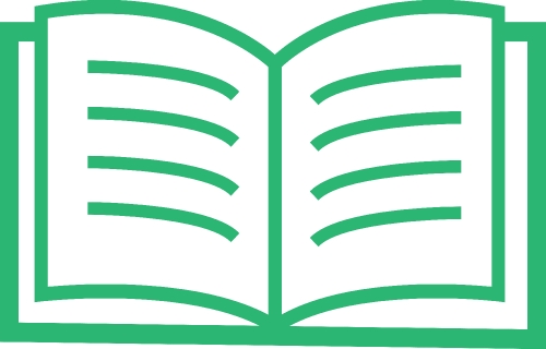 Book icon sign design