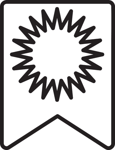 bookmark icon sign design