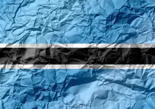 Botswana flag themes idea design