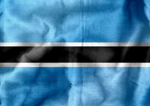 Botswana flag themes idea design