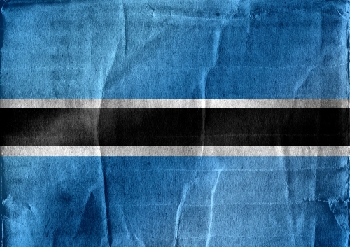 Botswana flag themes idea design