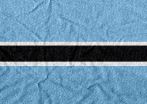Botswana flag themes idea design