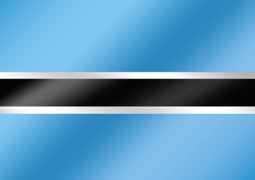 Botswana flag themes idea design