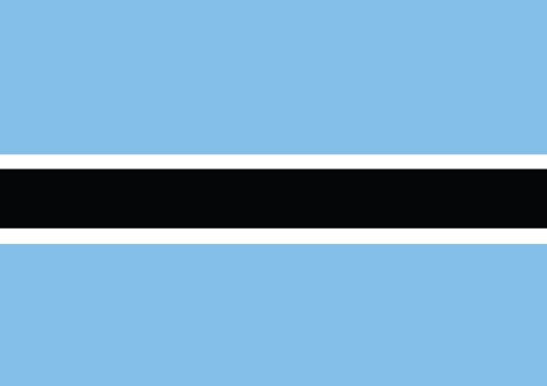 Botswana flag themes idea design