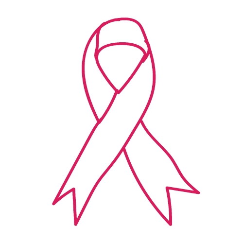 Breast cancer awareness ribbon