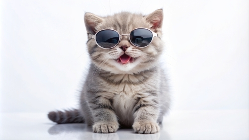 British Shorthair Kitten Smiling 16mar24 (11)