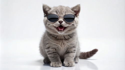 British Shorthair Kitten Smiling 16mar24 (12)
