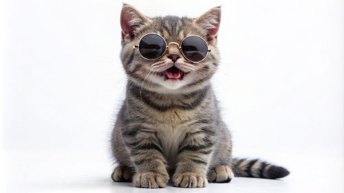 British Shorthair Kitten Smiling 16mar24 (6)