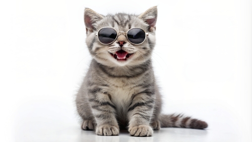British Shorthair Kitten Smiling 16mar24 (7)