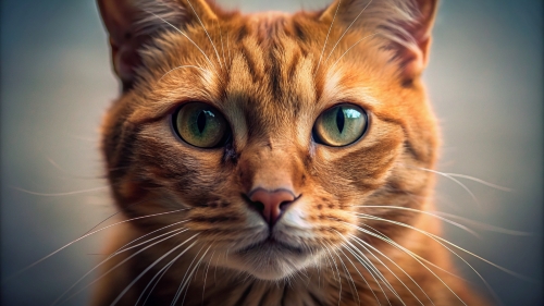 Brown cat, Face Close Up 27feb24 (1)