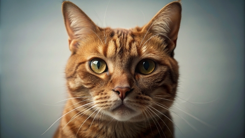 Brown cat, Face Close Up 27feb24 (12)