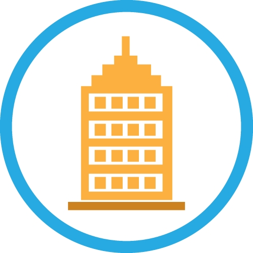 Building icon sign symbol design