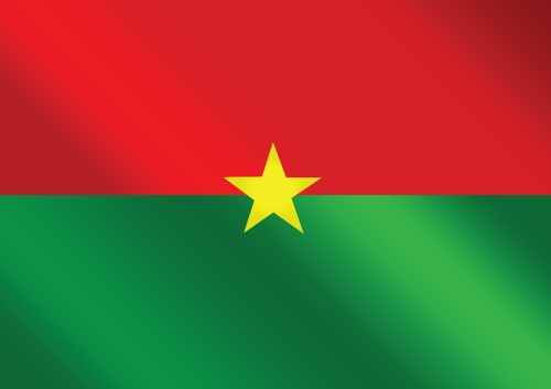 Burkina Faso flag themes idea design