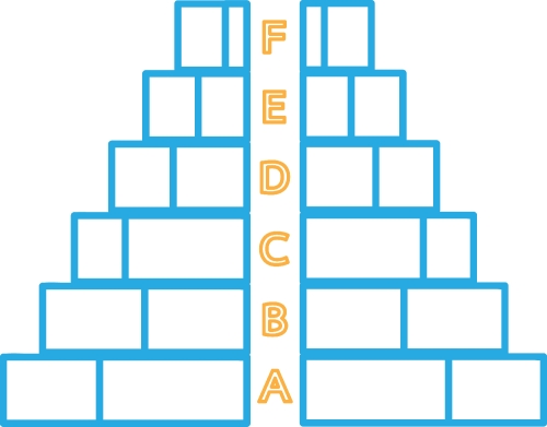 Business data graph icon sign symbol design